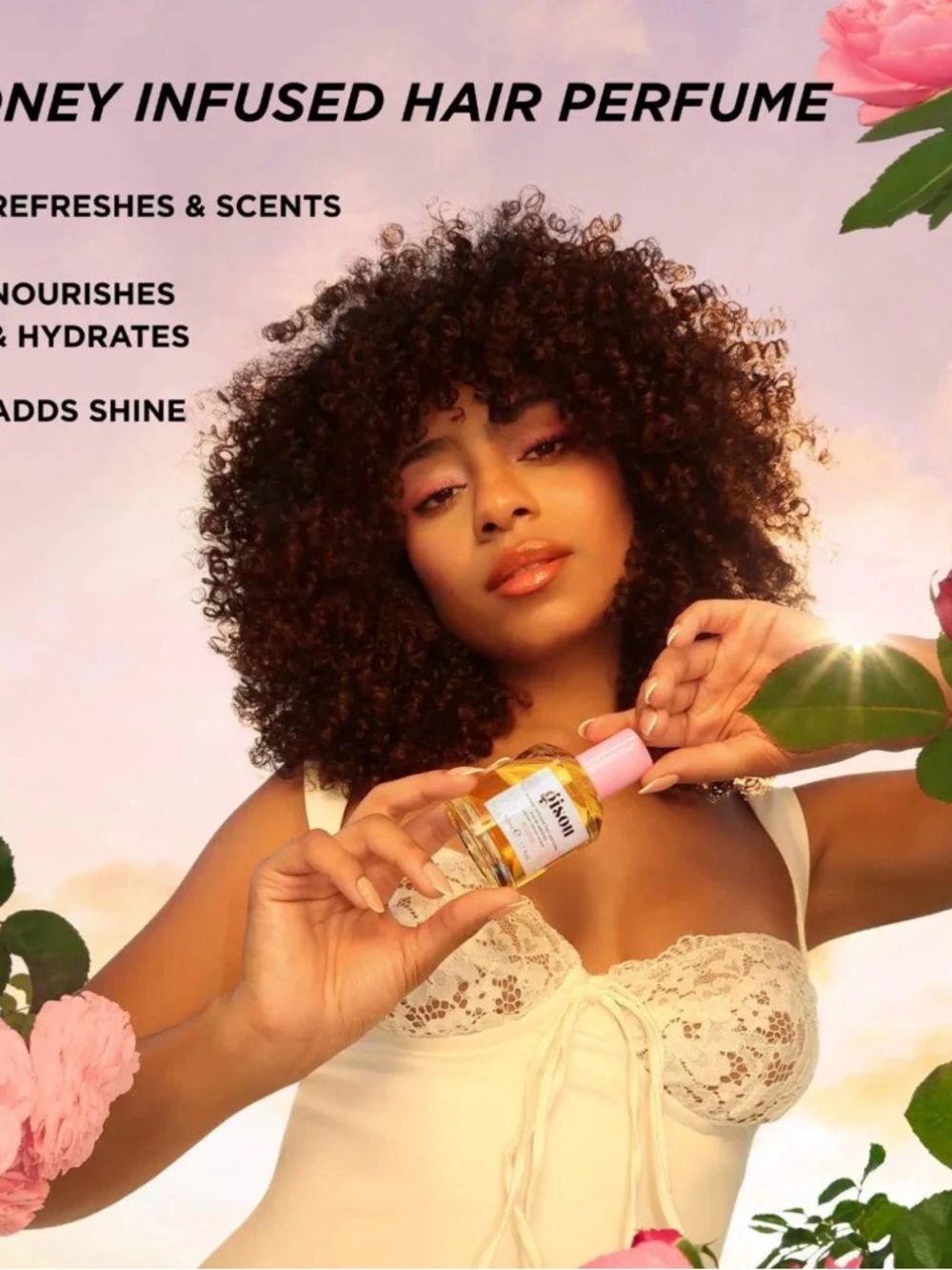 Gisou Wild Rose Honey-Infused Hair Perfume Brand New!! - Picture 2 of 4